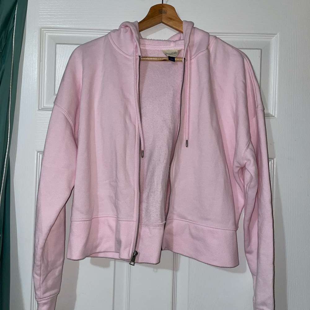 Universal Thread Light Pink Women's Zip-Up Hoodie